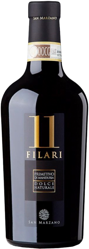 Cantine San Marzano 11 Filari Primitivo di Manduria Dolce Naturale DOCG