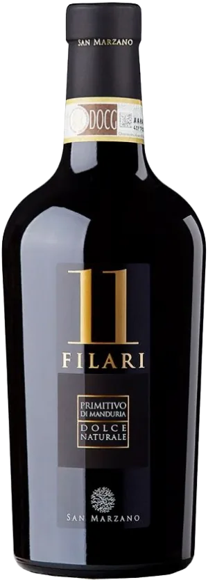 Cantine San Marzano 11 Filari Primitivo di Manduria Dolce Naturale DOCG