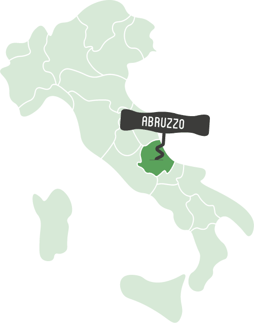 Wijnregio Abruzzo in Italië