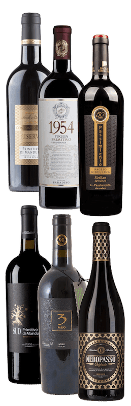 Proefpakket Italiaanse topwijnen tot € 15 op Vivino