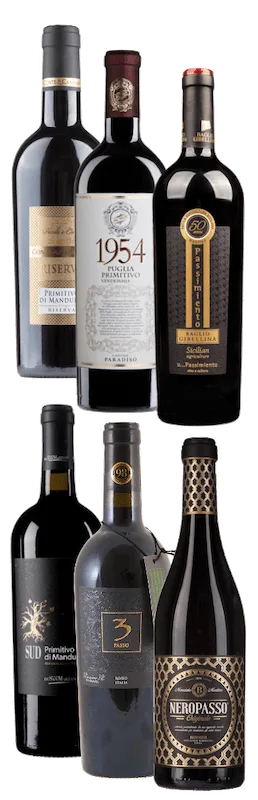 Proefpakket Italiaanse topwijnen tot € 15 op Vivino