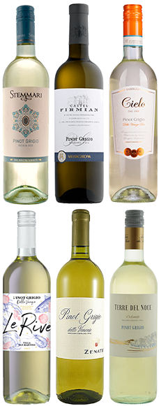 proefpakket pinot grigio onder 10 euro