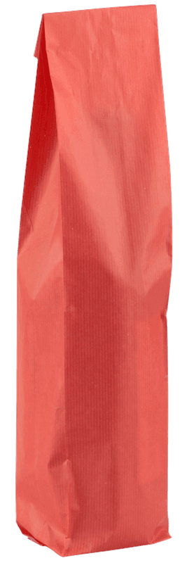 Papieren wijnzak rood