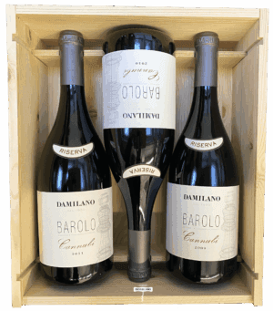 Damilano Barolo Cannubi Riserva - 3 jaargangen in kist