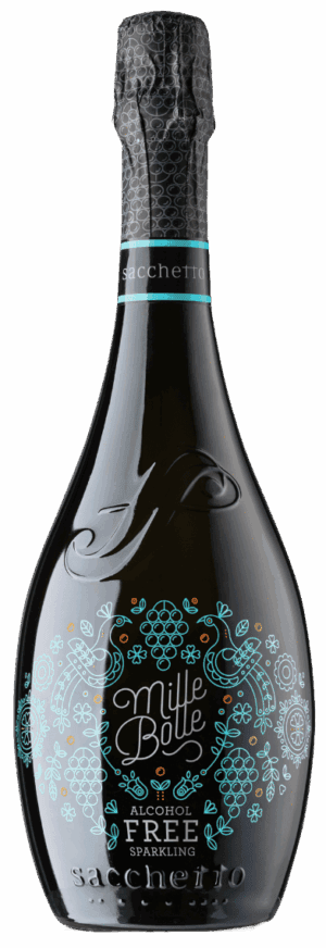 Mille Bolle Sparkling Alcohol Free - mousserende wijn zonder alcohol