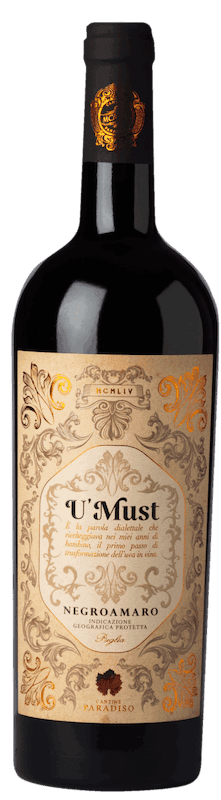 Cantine Paradiso U'MUST Negroamaro