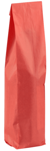 Papieren wijnzak rood